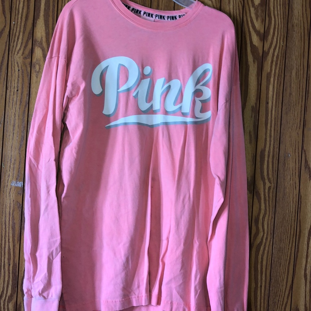 Pink long sleeve tshirt